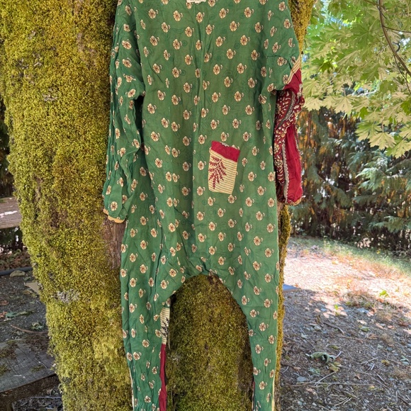 Kantha Bae Long Sleeve Cotton Romper - Picture 9 of 14